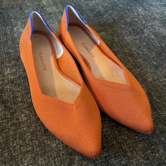 Rothy’s The Point Rust - Picture 1 of 6